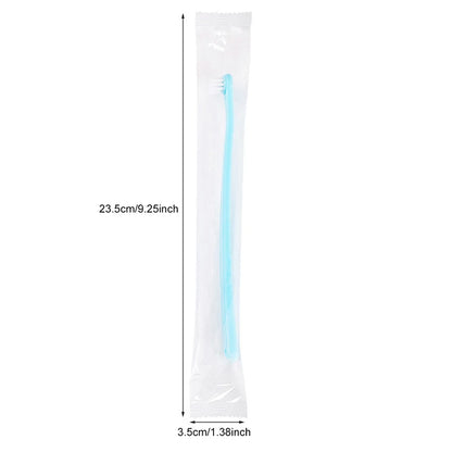 Pet Toothbrush Set for Dogs & Cats - Small Head Soft Bristle Brush for Easy Teeth Cleaning & Fresh Breath