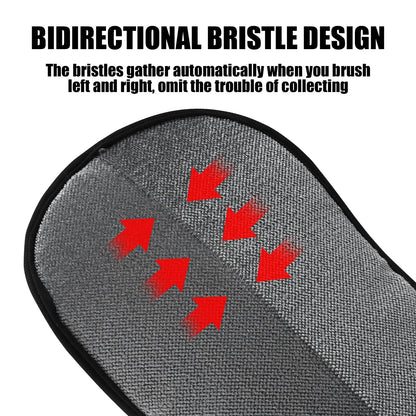 Double-Sided Pet Deshedding Glove Brush - Dog & Cat Hair Remover Mitt for Fur Grooming & Carpet Cleaning