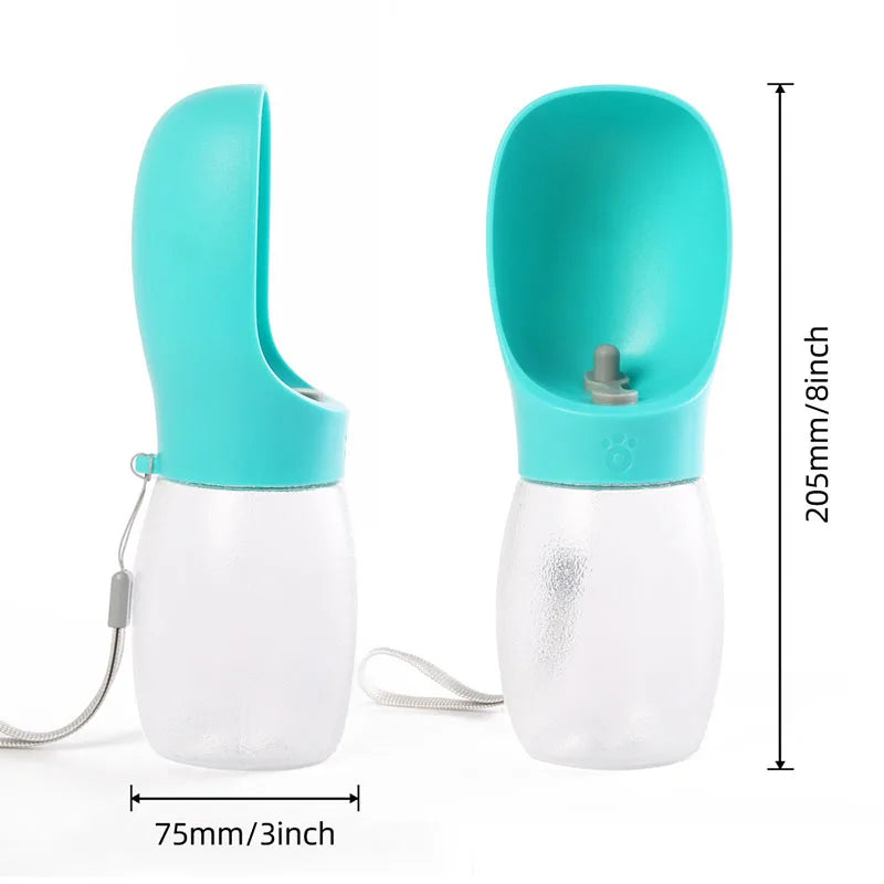 Portable Dog Water Bottle – Leakproof Travel Pet Drinking Cup for Dogs & Cats