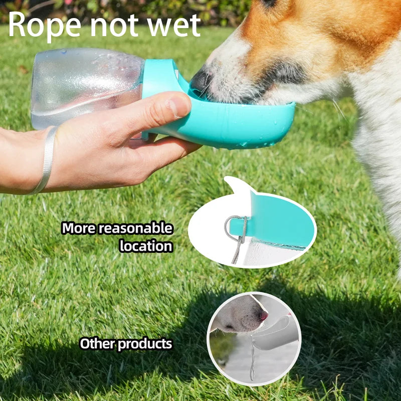 Portable Dog Water Bottle – Leakproof Travel Pet Drinking Cup for Dogs & Cats