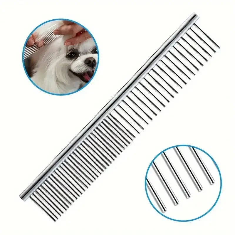 Professional Pet Grooming Scissors - Stainless Steel Safety-Tip Shears for Dogs & Cats, Ambidextrous Design