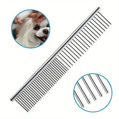 Professional Pet Grooming Scissors - Stainless Steel Safety-Tip Shears for Dogs & Cats, Ambidextrous Design